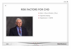 HeartVentures Hybrid Video and Text Interface Regarding Heart Disease