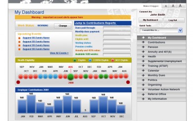 IUOE 478 Taft-Hartley Participant Member Dashboard