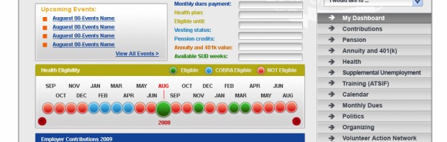 IUOE 478 Taft-Hartley Participant Member Dashboard