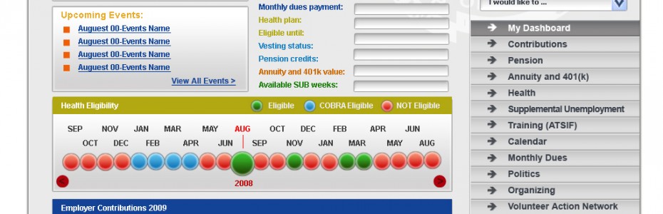 IUOE 478 Taft-Hartley Participant Member Dashboard