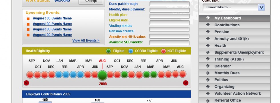 IUOE 478 Taft-Hartley Participant Member Dashboard