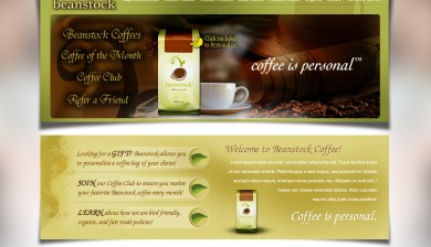 Beanstock Coffee - Online Shop - Home Page