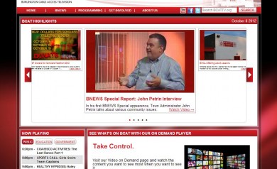 BCAT Website Screenshot
