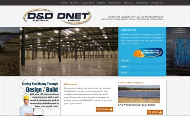 D&DNet Website Screenshot