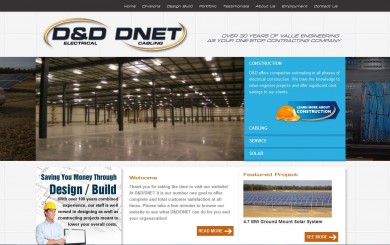 D&DNet Website Screenshot