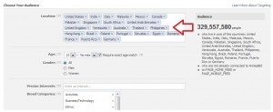 Facebook Editing Ad Targeting and Audience