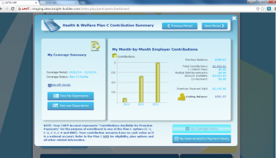 Health and Welfare Summary Eligibility