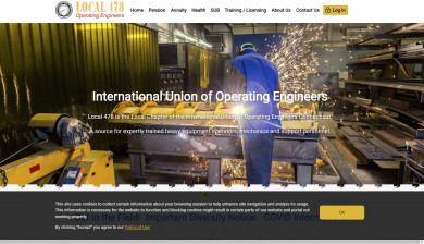 IUOE Local 478 Public Website Home Page