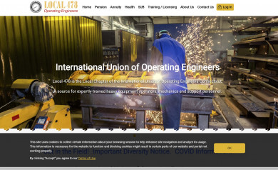 IUOE Local 478 Public Website Home Page