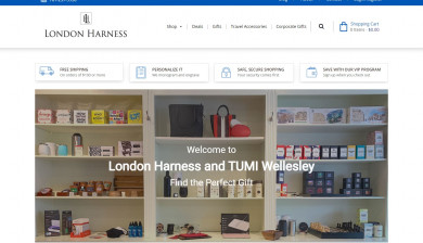 London Harness E-Commerce Gifts