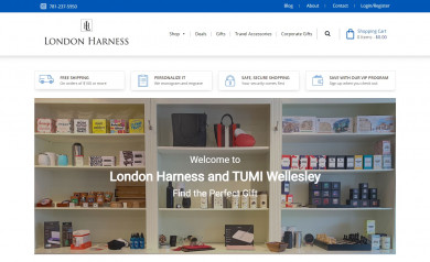 London Harness E-Commerce Gifts