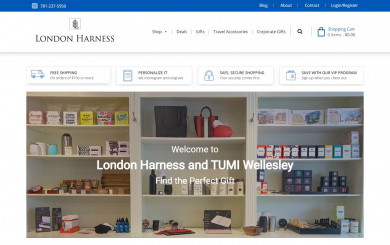 London Harness E-Commerce Gifts